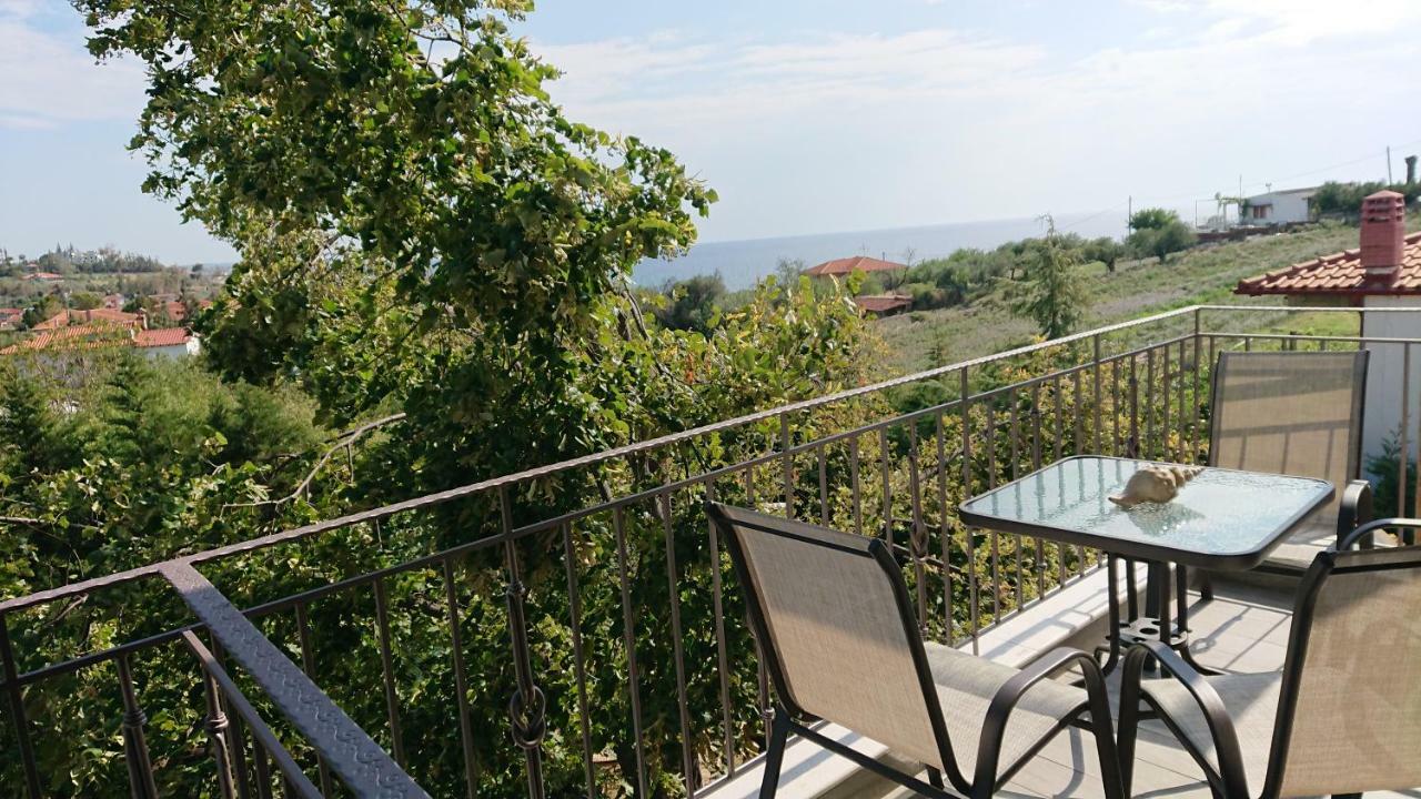 Stone House With Seaview Apartment Неа Потидея Екстериор снимка